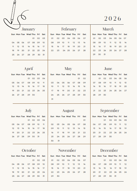 الأجندة الرقمية الذكية 2026 تخطيط وانجاز 50 صفحة - الصورة 6