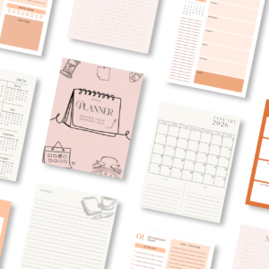 الأجندة الرقمية الذكية 2026 تخطيط وانجاز 50 صفحة